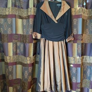 A-Line Retro Style Evening Dress